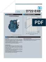 Kubota D722-E4B Diesel Engine