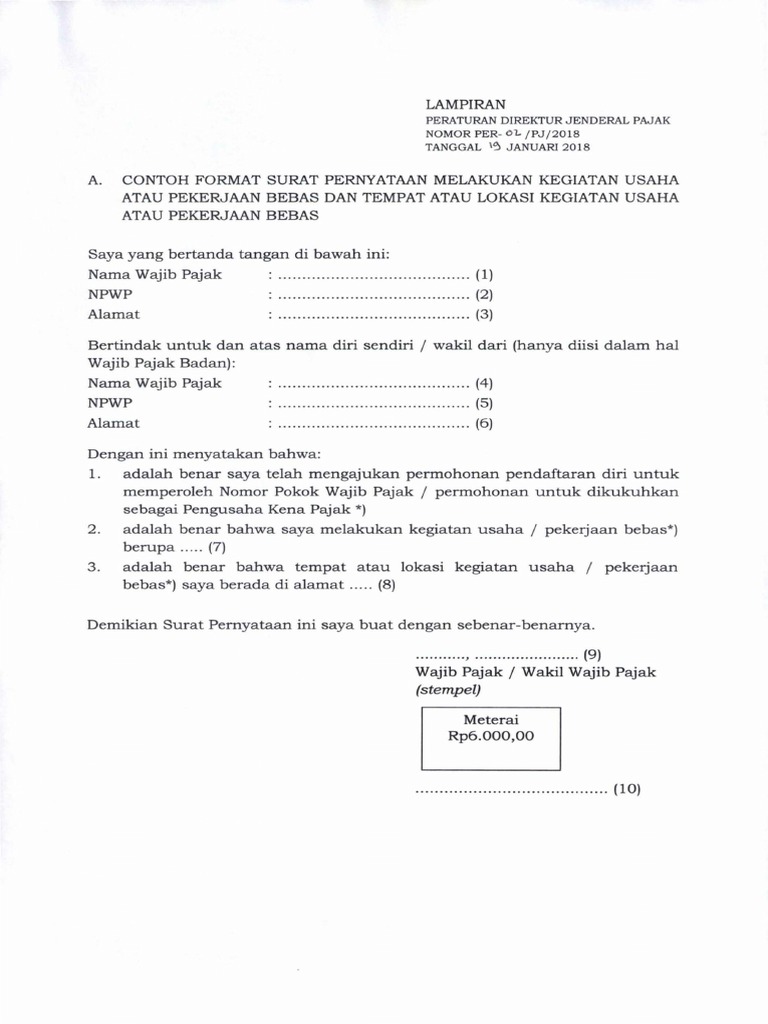 Surat Pernyataan Tempat Kegiatan Pdf 19591122 198811 1 001.