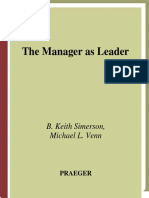 Manager As Leader