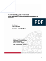 Accounting in Football: Elie Flouti Saba Akhlaque