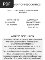 Development of Occlusion