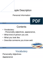 Lesson 3 - People Description PDF
