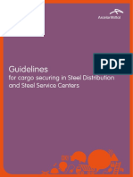 Guidelines: For Cargo Securing in Steel Distribution and Steel Service Centers