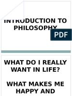 Introduction of Philosophy