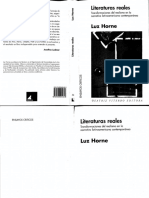 Literaturas Reales. Transformaciones Del PDF
