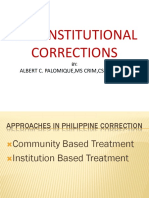 Non Institutional Corrections