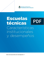 Escuelas Tenicas Caracteristicas Institucionales y Desempenos Web a4 Simple