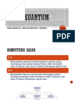 Fisika Kelas Xii - Teori Kuantum