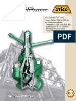 Oteco DM Gate Valve Product Brochure