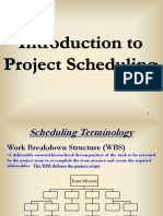 Project Scheduling Fundamentals