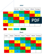 Calendario Abuea Abril y Junio PDF