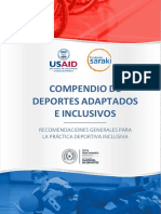 Compendio de Deportes Inclusivos - Asunción, Paraguay