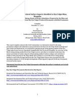 Block Caving Surface Impacts Identified at Oyu Tolgoi Mine Paul Robinson PDF