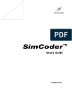 SimCoder User Manual PDF