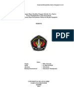 Penerapan Biaya Kualitas Dengan Metode Zero Defect