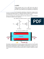 Material Transistor JFET