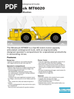 Atlas Copco Mt6020 Pdf Truck Transmission Mechanics