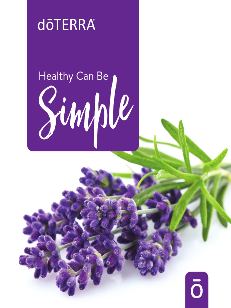 Healthy Can Be Simple PDF Dietary Supplements Essential Oil