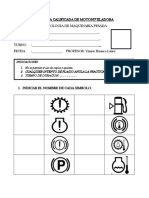 Practica Calificada de Motoniveladora Simbologia