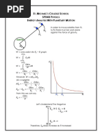 Sph4u Note Energy Analysis + Planetary Motion