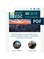 With and Through Our, EDC Works To Maximize San Diego's Economic Competitiveness. Learn How in Our Q2 Report