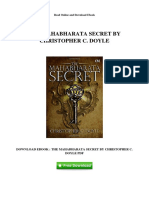 The Mahabharata Secret by Christopher C Doyle PDF