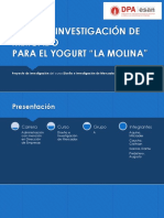 Diseño e Investigación de Mercado, para El Yogurt "La Molina"