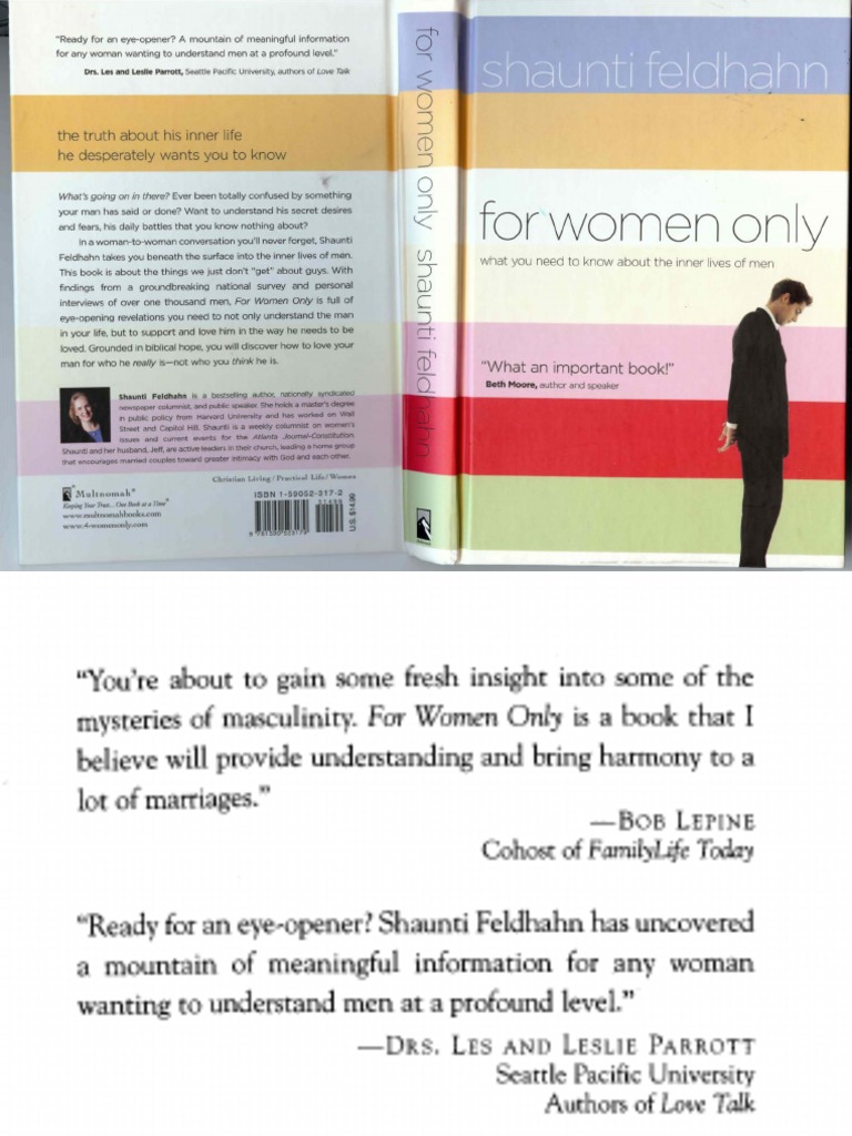 FOR WOMEN ONLY Shaunti and Jeff Feldhahn PDF, PDF, Love