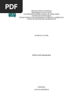 Modelo do Pré Projeto TCCC