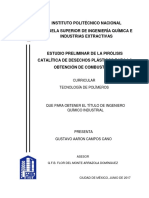 Tesis Estudio preliminar de la pirólisis catalitica de desechos plásticos para la obtención de combustibles.pdf