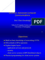 G53ACC: Advanced Computer Communications: Prof. Chris Greenhalgh