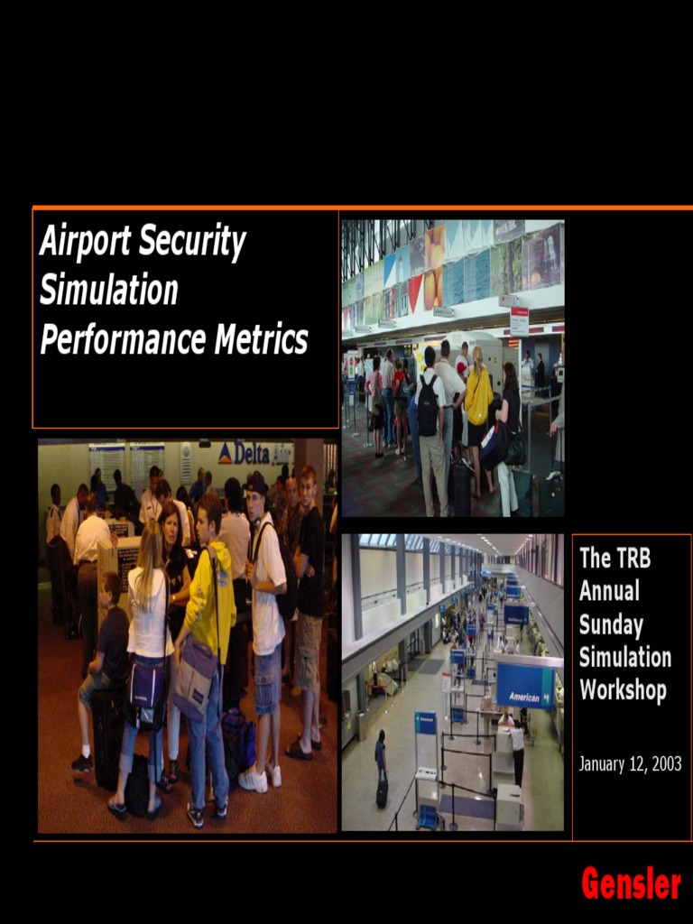 Airport Security Simulation Insights | PDF | Airport | Simulation