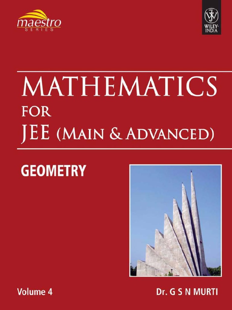 Wiley s Mathematics for IIT JEE Main and Advanced Coordinate Geometry