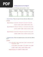 Chapter Eight End of Chapter Useful Questions and Solutions