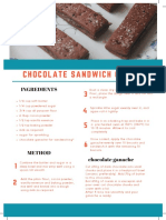 Chocolate Sandwich Cookies: Ingredients