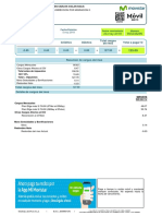 Móvil: Saldo Saldo A Terceros Créditos Débitos Total Cargos Del Mes + - + + Total A Pagar S