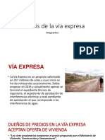Analisis de La Via Expresa Diapositiva