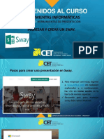 Ingresar y Crear Una Presentaciòn Sway