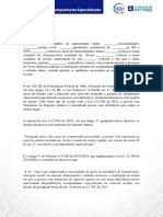 Modelo de Requerimento para Solicitar Acompanhante Especializado para Aluno Com Autismo