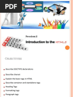 Introduction to HTML