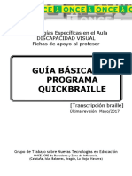 7.1 Guia Basica Del Programa Quickbraille PDF