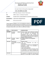 INFORME N°005 MD-HUANTAR