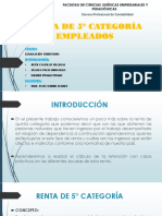 Renta de Quinta Categoria - Empleados PDF
