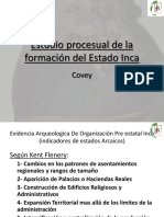 Covey Formacion Del Estado Inca Arq