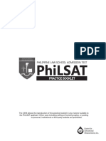 Philsat Practice Booklet 2
