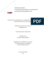 Variación de La Permeabilidad y Parámetros Consolidación en Relaves Tratados Con Agua de Mar PDF