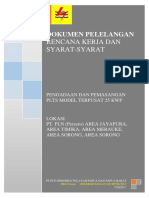 RKS - 069 (AI) - Pengadaan Dan Pemasangan PLTS Model Terpusat 25 KWP