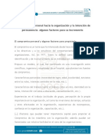 Documento - El Compromiso Personal Hacia La Organización y La Intención de Permanencia - VMC18