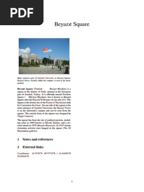 beyazit square