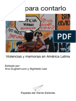 Vivir para Contarlo. Violencia y Memoria PDF